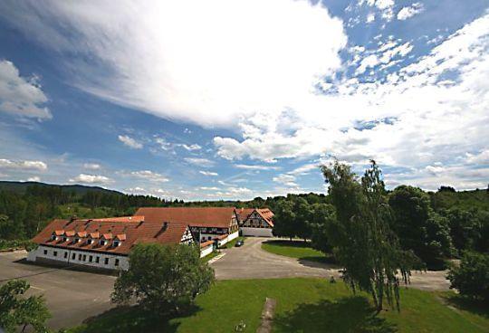 Penzion Manský Dvůr Dolni Zandov Exterior foto